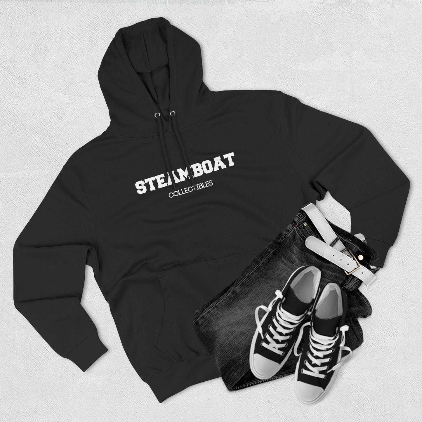 '26 Steamboat "Freshman" Fleece Hoodie - Black
