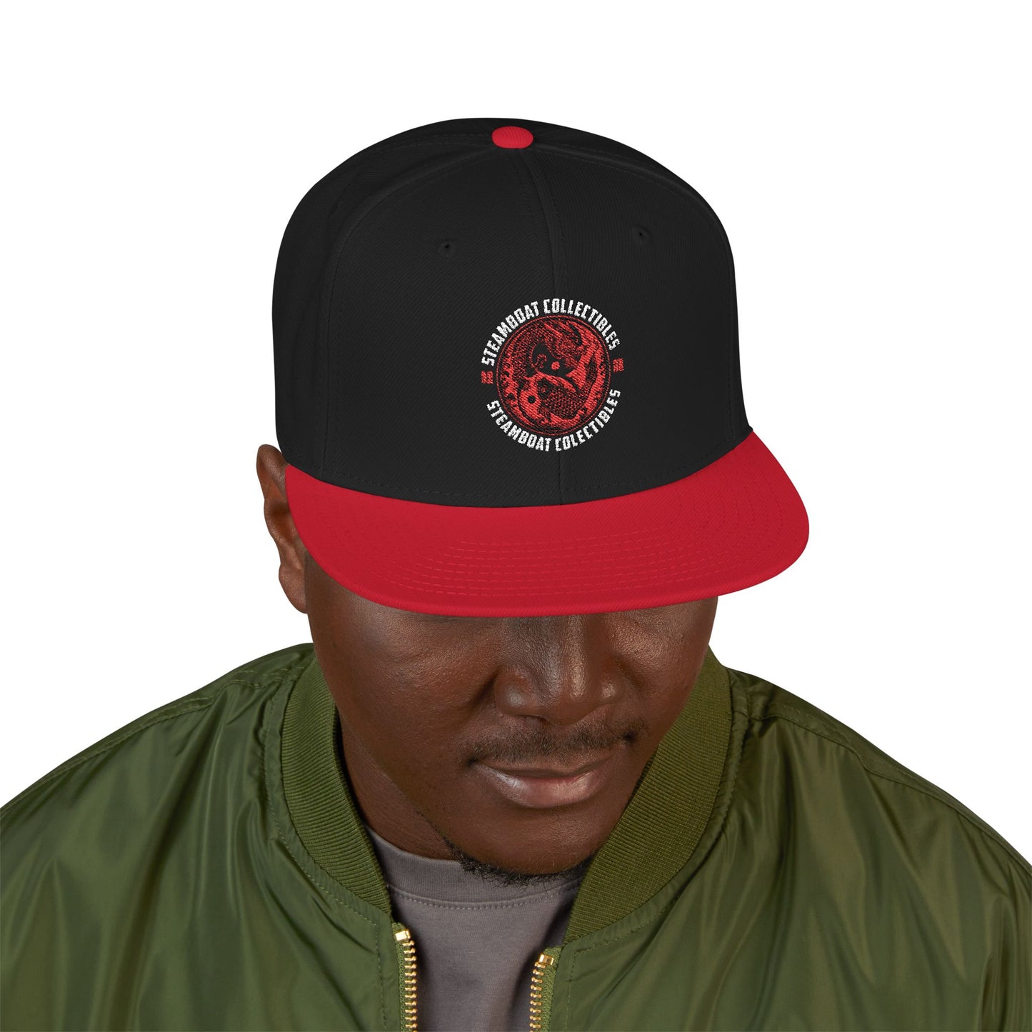 Steamboat  “Legacy Edition” Snapback – Red/Black