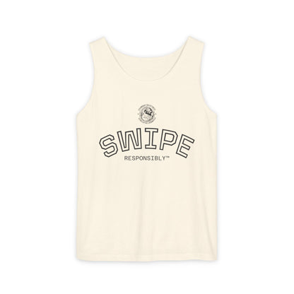 Swipe Responsibly™ Tank Top —Steamboat Sleeveless Shirt