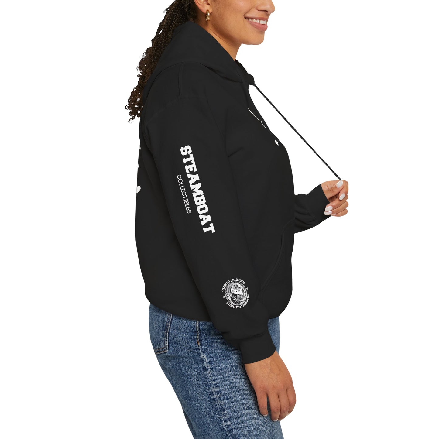 1 of 1 “RARE” Steamboat Hoodie – Black