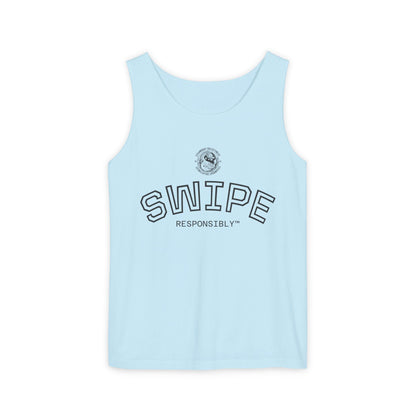 Swipe Responsibly™ Tank Top —Steamboat Sleeveless Shirt