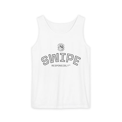 Swipe Responsibly™ Tank Top —Steamboat Sleeveless Shirt